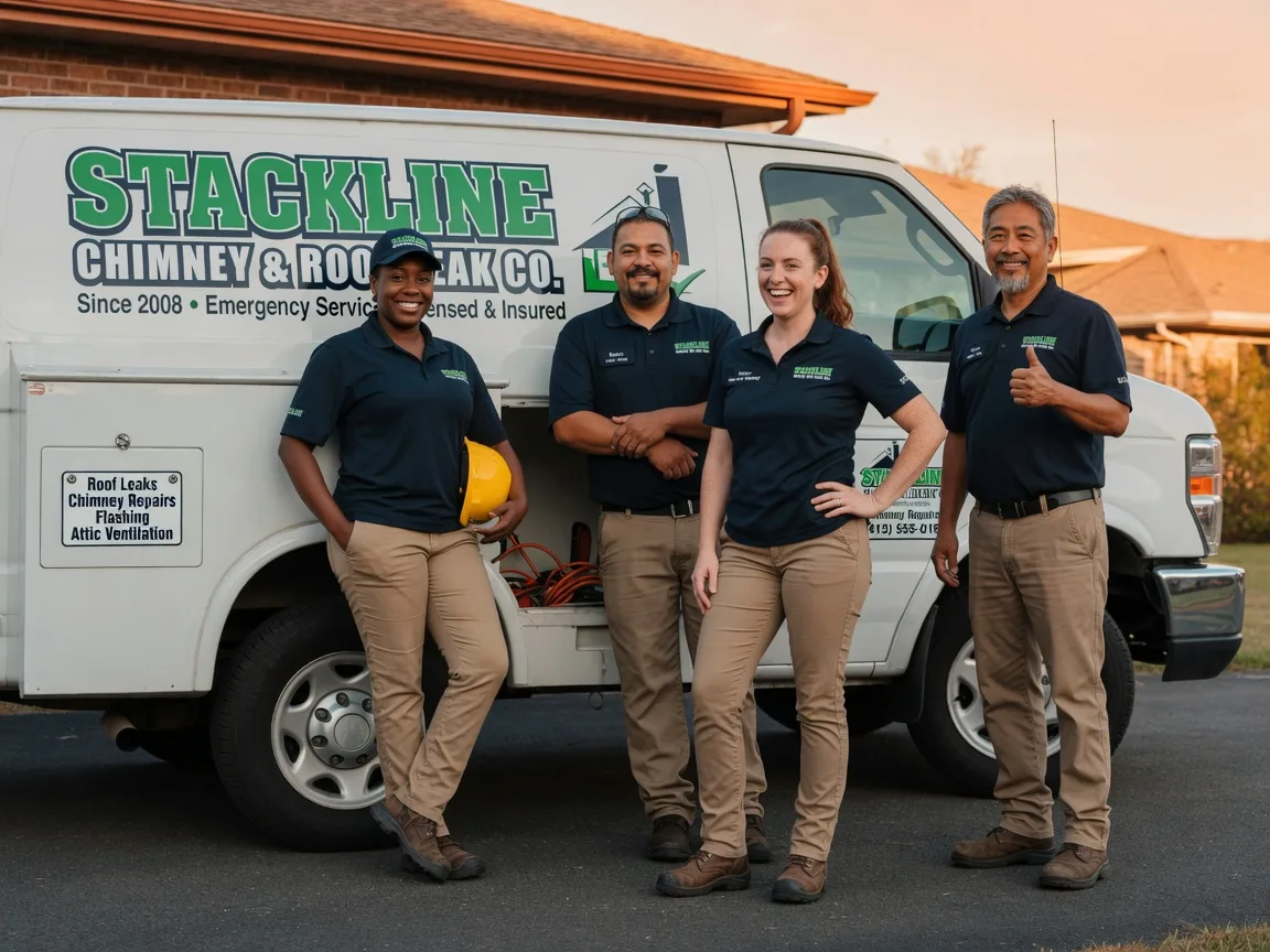 Chimney flashing repair company in Shelby, NC